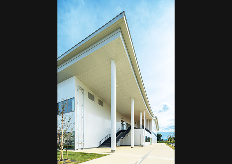 安曇野市総合体育館 ANC アリーナ - 作品紹介 - 大建設計