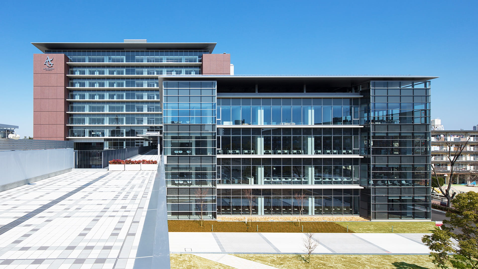 愛知学院大学名城公園キャンパス - 作品紹介 - 大建設計